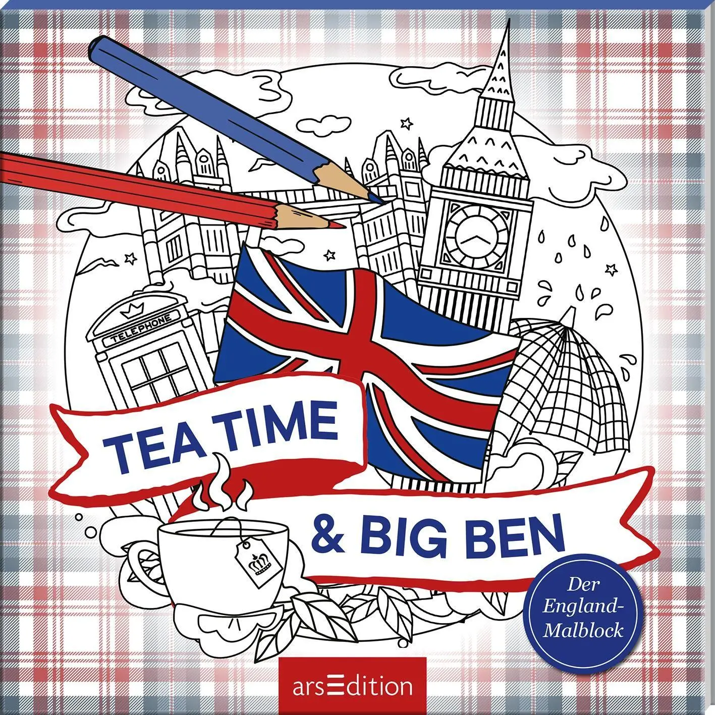 Cover: 4014489140276 | Tea Time &amp; Big Ben | Der England-Malblock | Taschenbuch | 80 S. | 2026