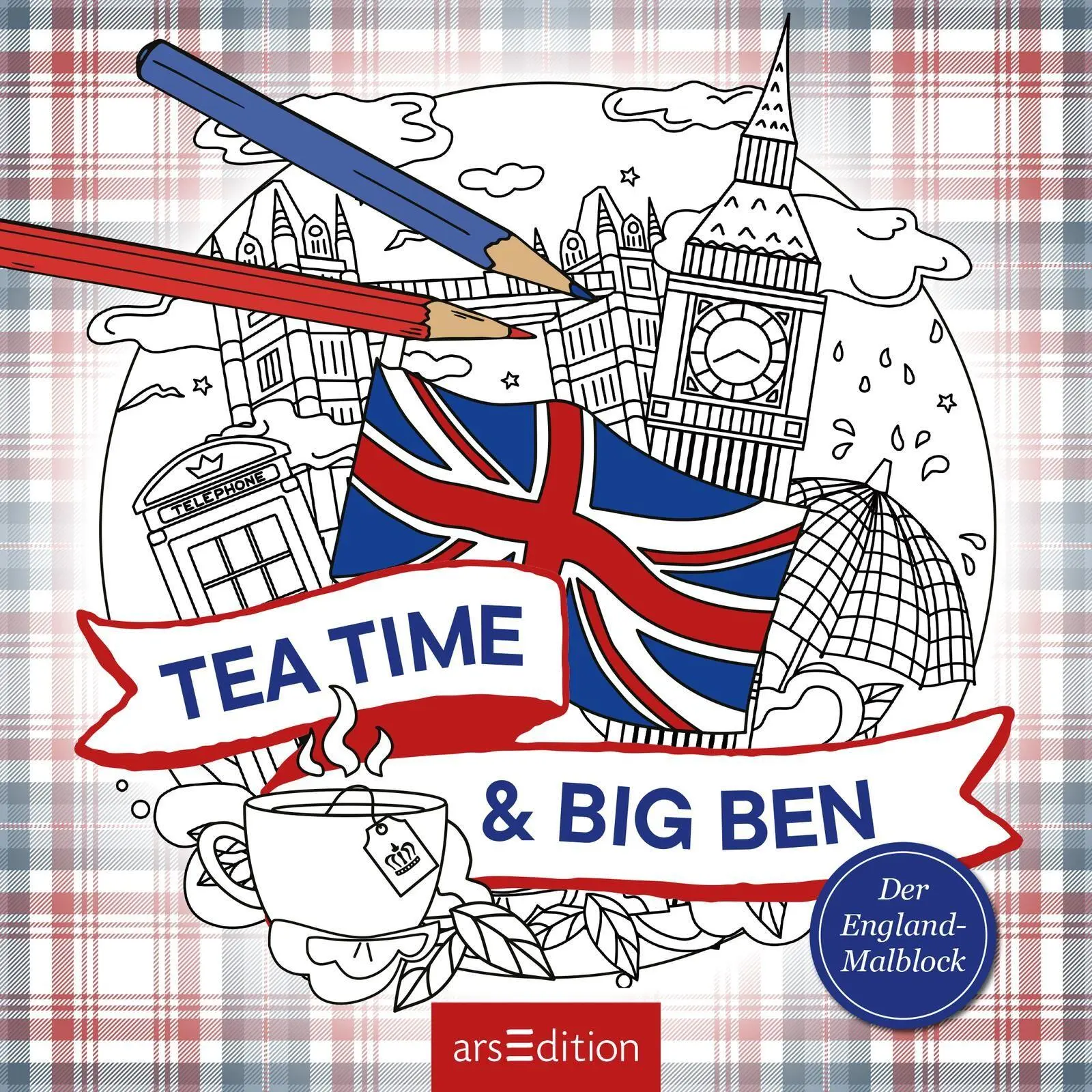 Bild: 4014489140276 | Tea Time &amp; Big Ben | Der England-Malblock | Taschenbuch | 80 S. | 2026