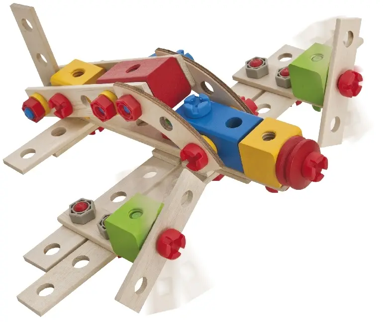 Bild: 4051902390276 | HEROS Constructor, große Lok | Spielzeug | In Schachtel | 100039027