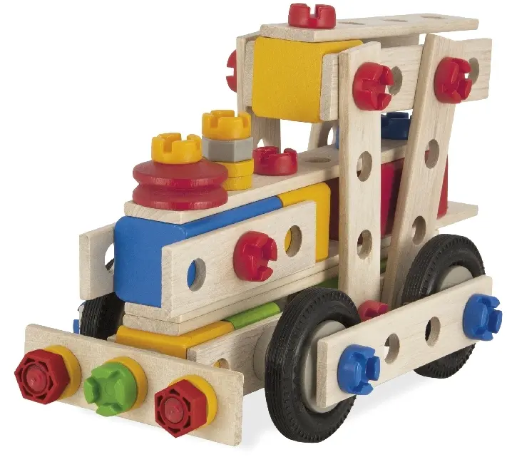 Bild: 4051902390276 | HEROS Constructor, große Lok | Spielzeug | In Schachtel | 100039027