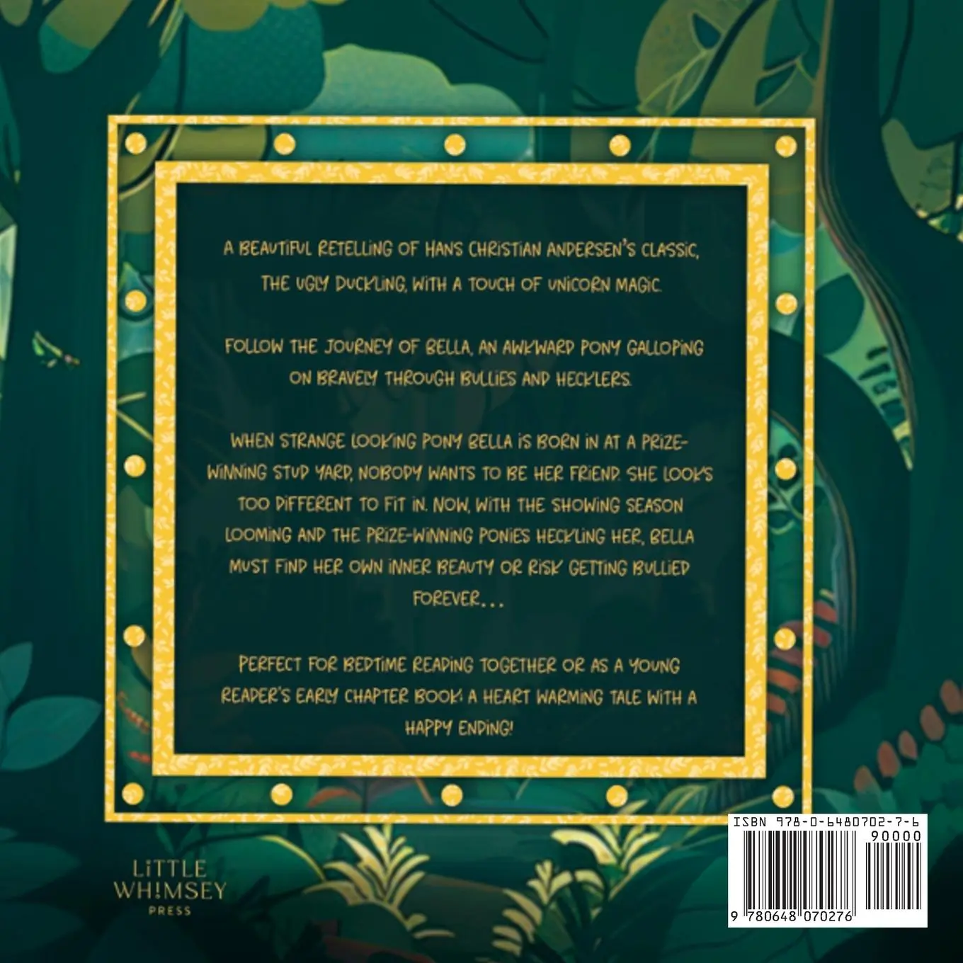 Rückseite: 9780648070276 | The Ugly Pony | An Illustrated Hans Christian Andersen Retelling