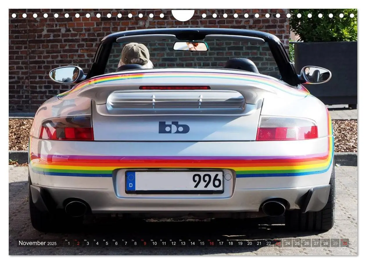 Bild: 9783435510276 | Ein Porsche muss es schon sein! (Wandkalender 2025 DIN A4 quer),...