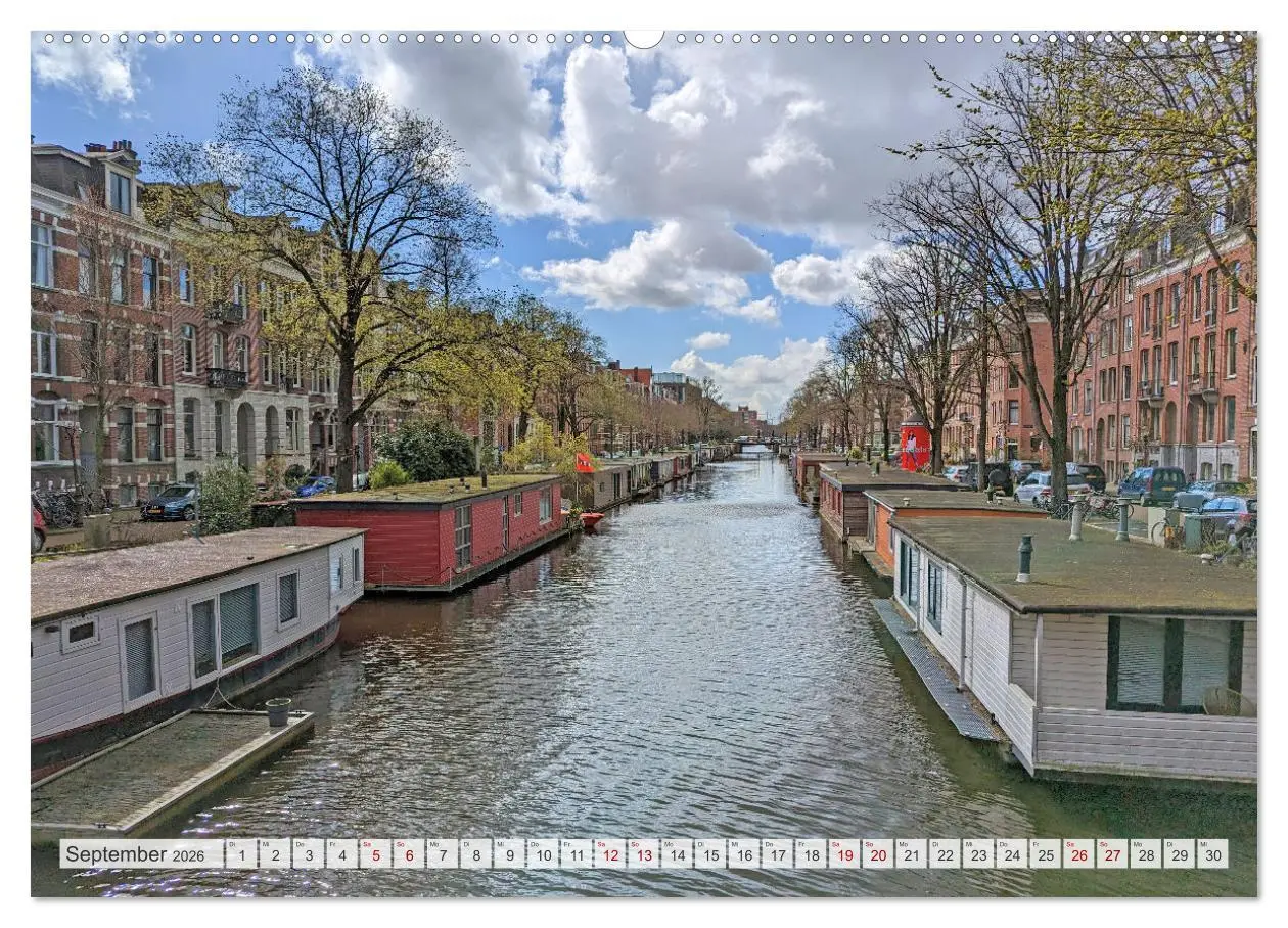Bild: 9783457530276 | Amsterdam am Tag und bei Nacht (hochwertiger Premium Wandkalender...