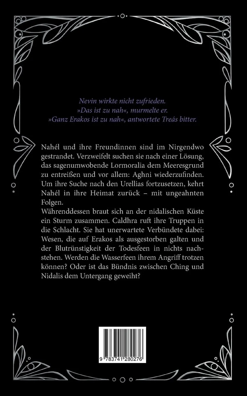 Rückseite: 9783741280276 | Urellias | Die Tödliche | Sophie Anschütz | Taschenbuch | Urellias