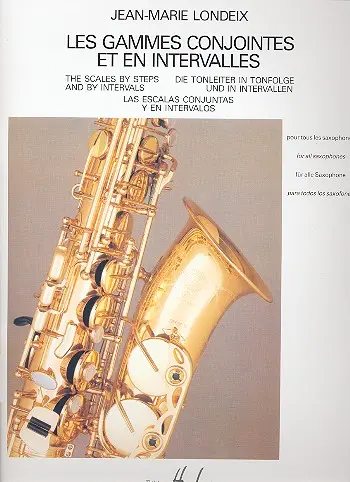 Cover: 9790230940276 | Gammes Conjointes &amp; Intervalles | Jean-Marie Londeix | Buch | Lemoine