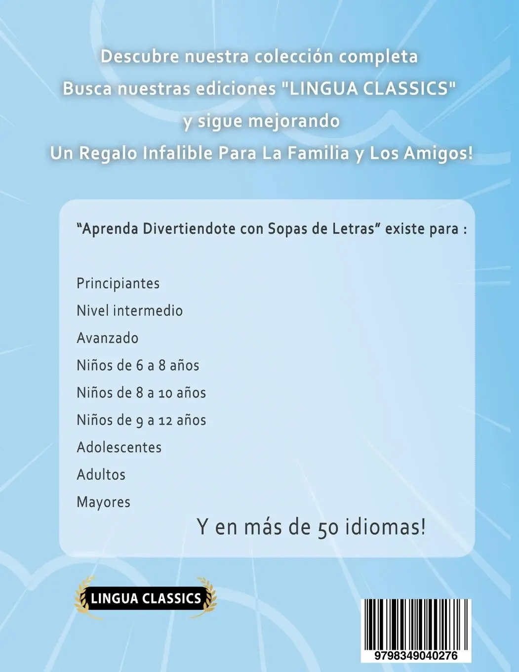 Rückseite: 9798349040276 | APRENDER EL PERSA DIVIRTIÉNDOSE CON SOPAS DE LETRAS - PARA...