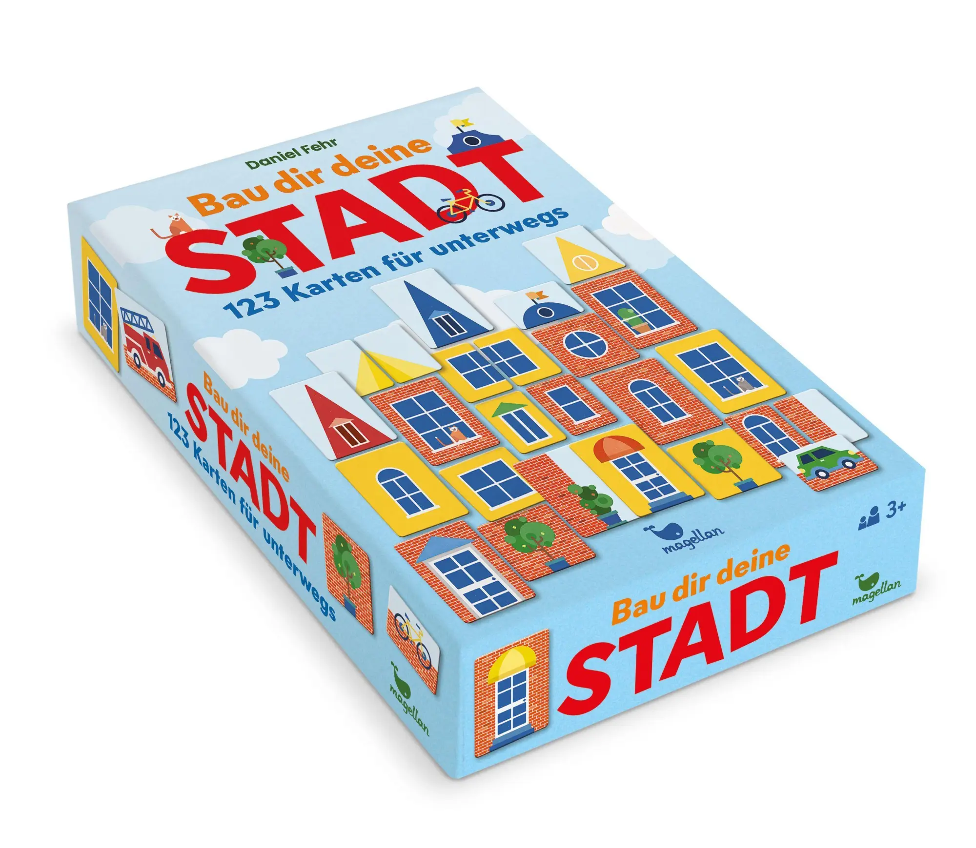 Cover: 4260671130376 | Bau dir deine Stadt - 123 Karten für unterwegs | Daniel Fehr | Spiel