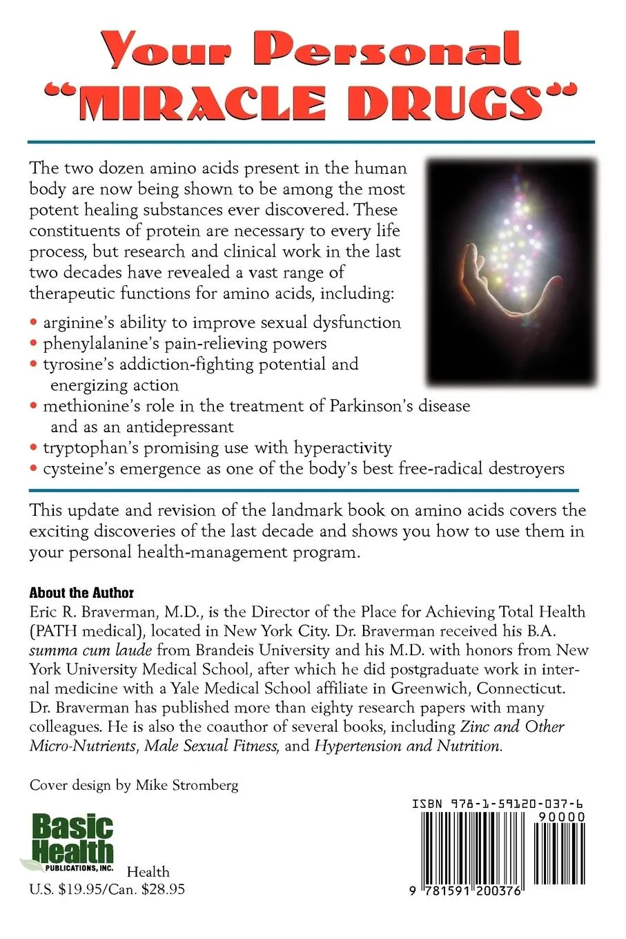 Rückseite: 9781591200376 | The Healing Nutrients Within | Eric R. Braverman | Taschenbuch | 2012
