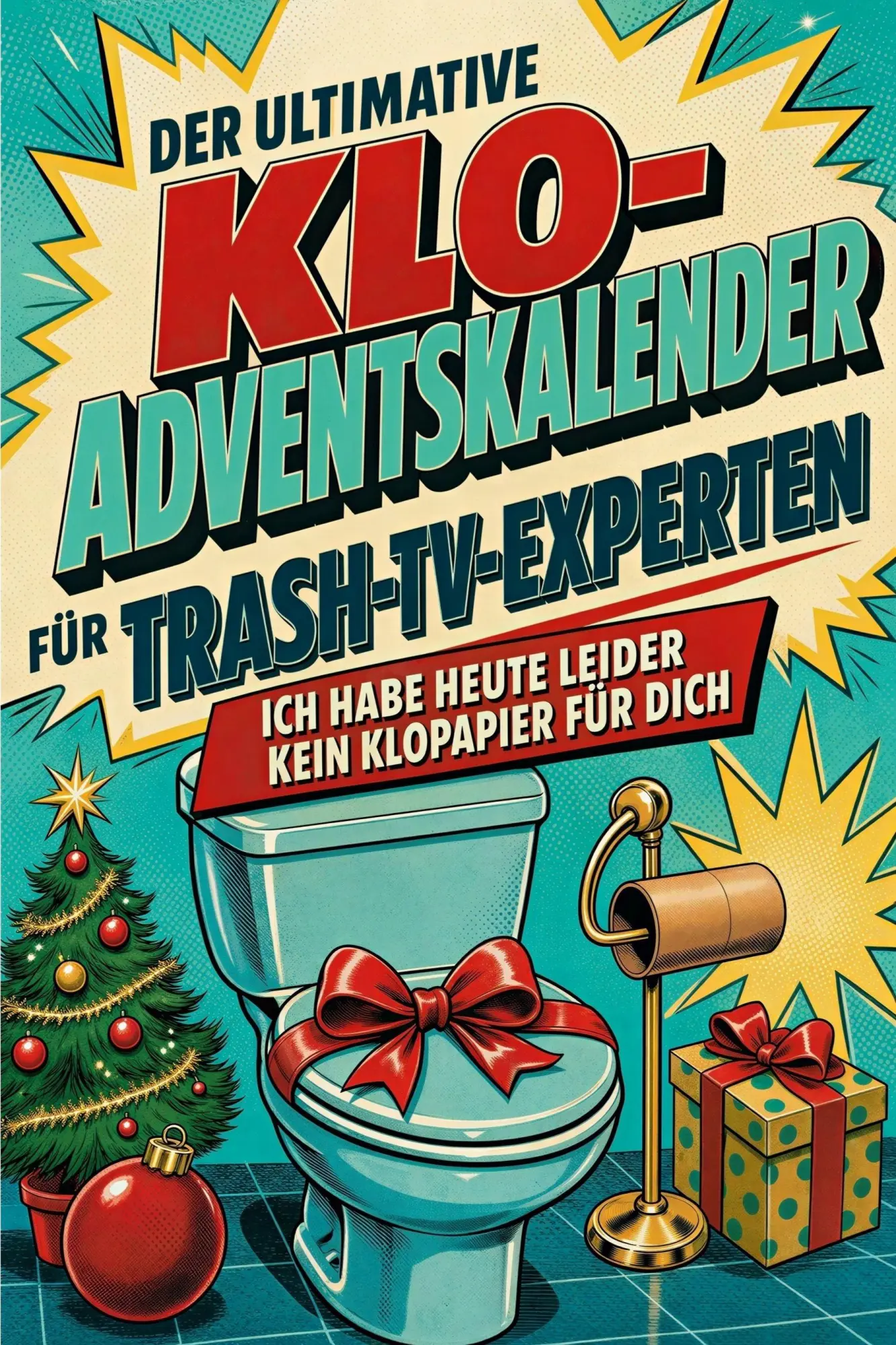 Cover: 9783696110376 | Der ultimative Klo-Adventskalender für Trash-TV-Experten | Fischer