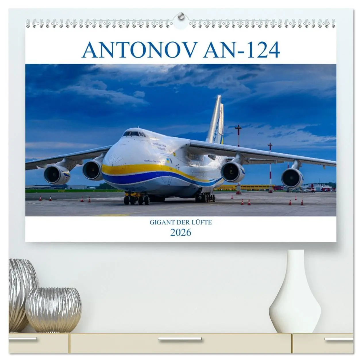 Cover: 9783457440476 | ANTONOV 124 (hochwertiger Premium Wandkalender 2026 DIN A2 quer),...