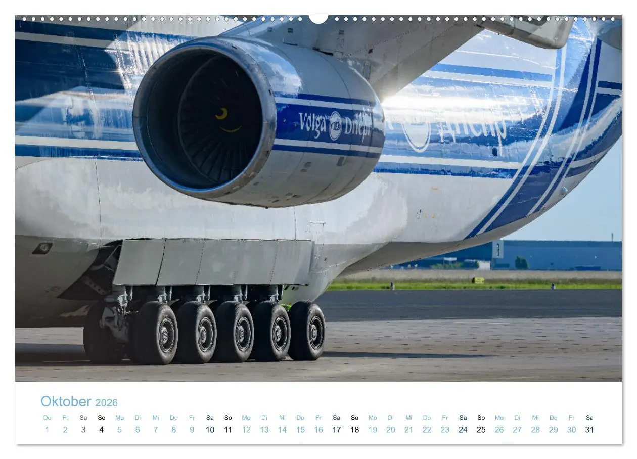 Bild: 9783457440476 | ANTONOV 124 (hochwertiger Premium Wandkalender 2026 DIN A2 quer),...