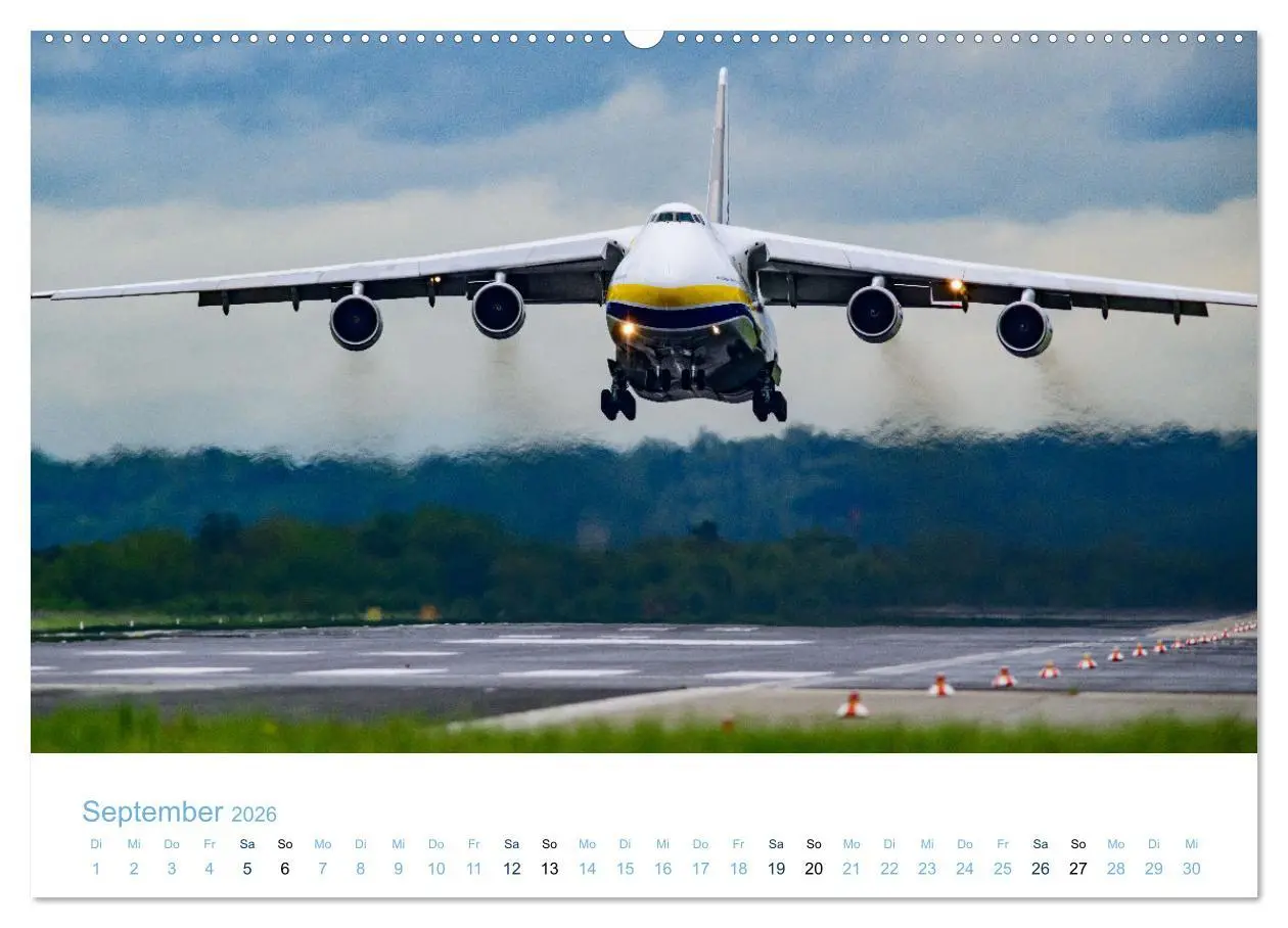 Bild: 9783457440476 | ANTONOV 124 (hochwertiger Premium Wandkalender 2026 DIN A2 quer),...