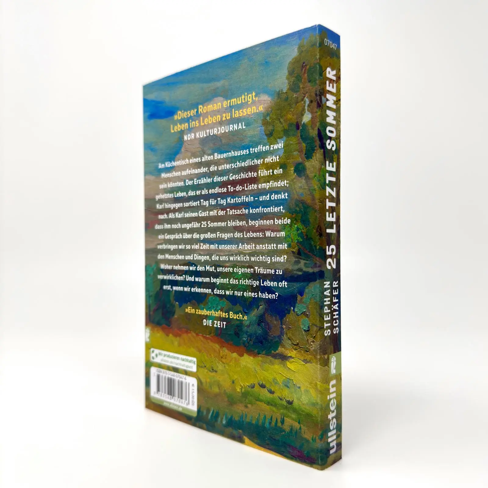 Bild: 9783548070476 | 25 letzte Sommer | Stephan Schäfer | Taschenbuch | Lebensfragen | 2025