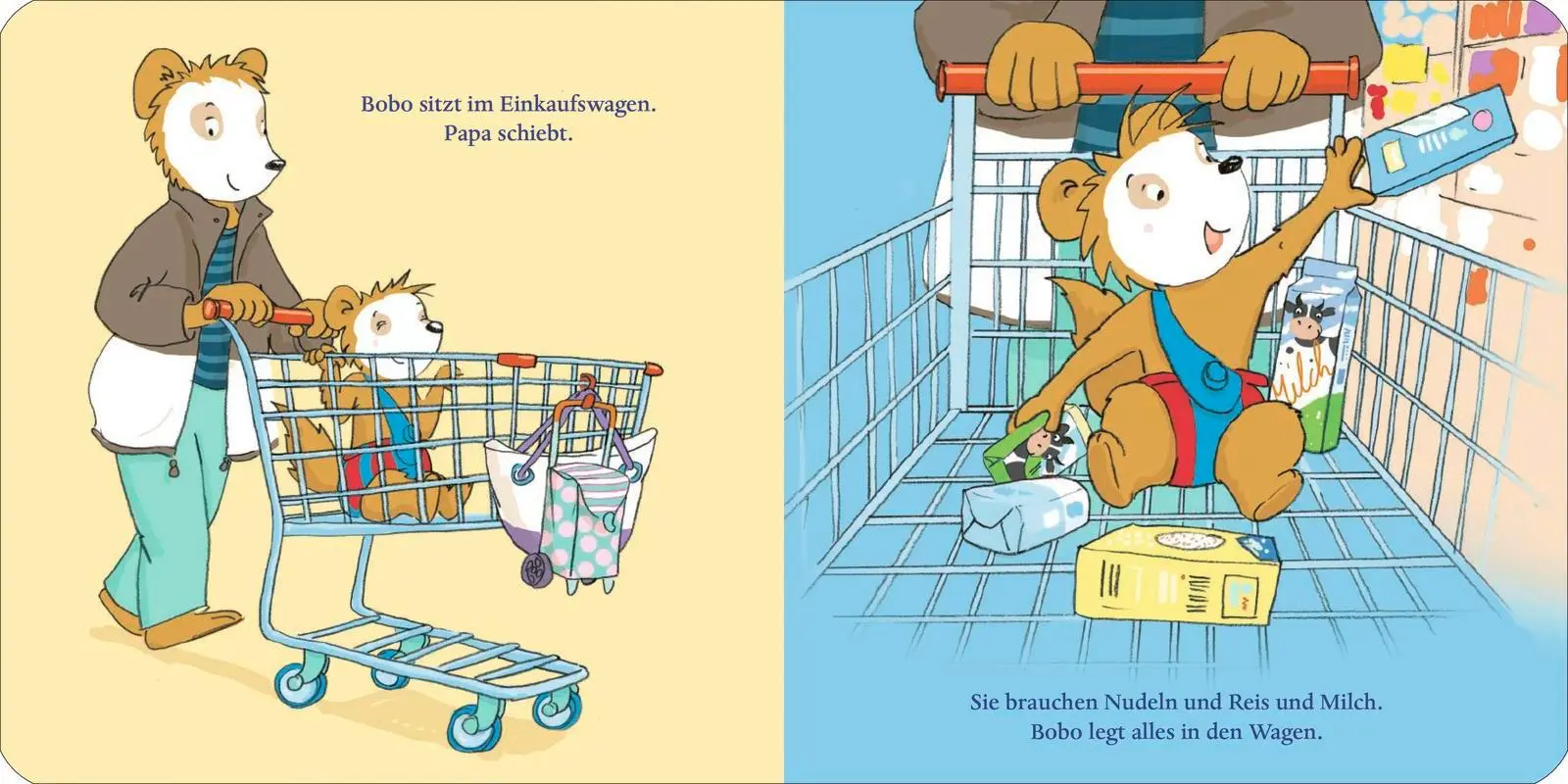 Bild: 9783757100476 | Bobo geht einkaufen | Pappbilderbuch ab 24 Monaten | Osterwalder