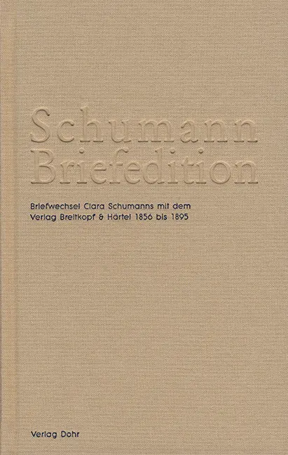 Cover: 9783868460476 | Schumann-Briefedition / Schumann-Briefedition III.9 | Buch | Buch