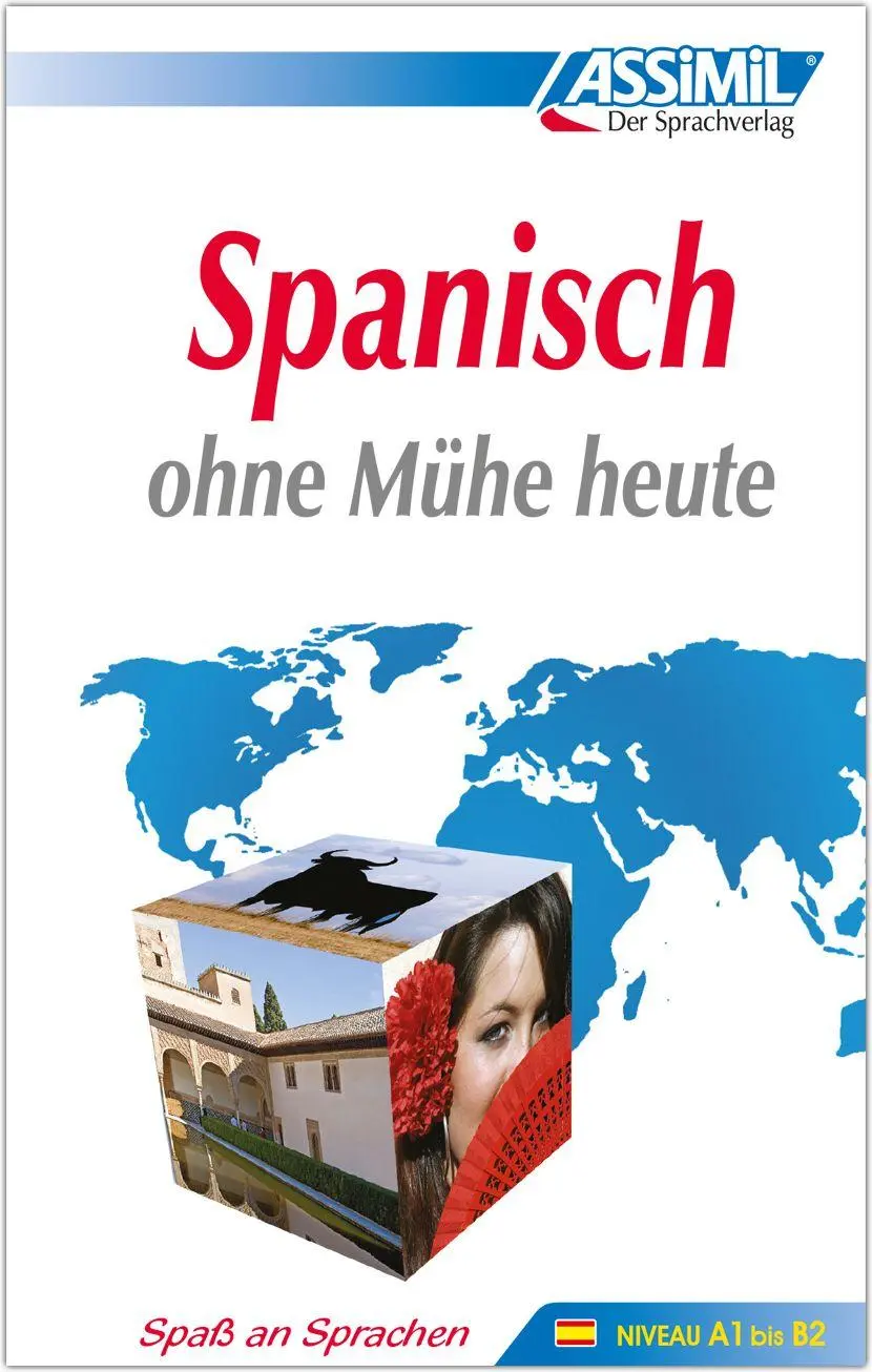 Cover: 9783896250476 | ASSiMiL Spanisch ohne Mühe heute - Lehrbuch - Niveau A1-B2 | Gmbh