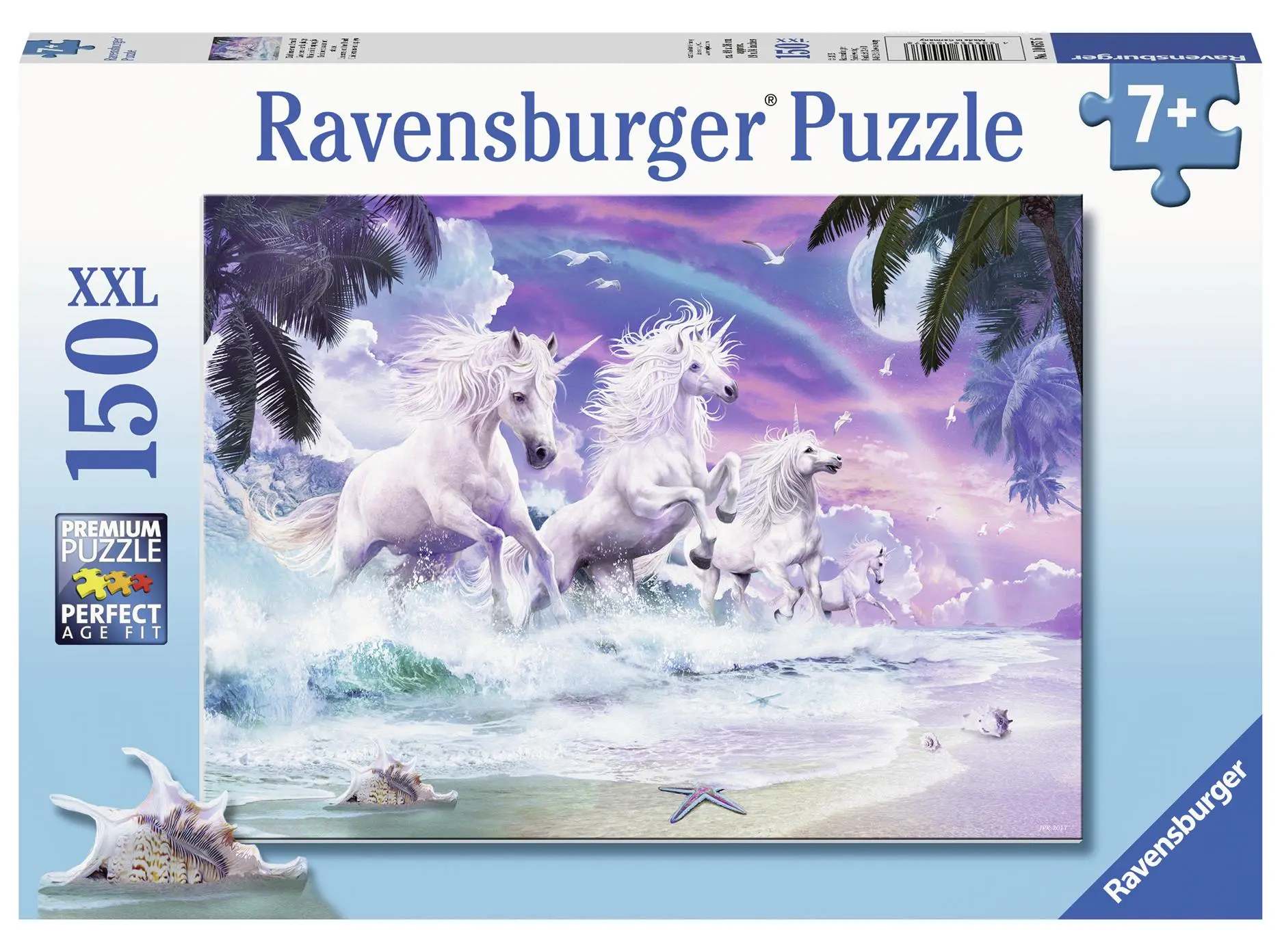 Cover: 4005556100576 | Einhörner am Strand. Puzzle 150 Teile XXL | Spiel | Kinderpuzzle