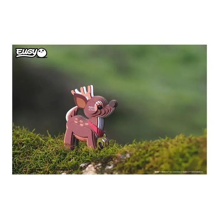 Bild: 9421035150576 | EUGY - 3D Bastelset Rentier | Eugy | Spiel | 650054 | Deutsch | 2023