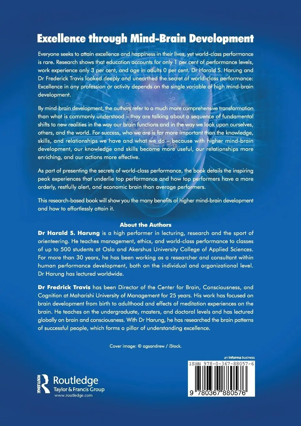 Rückseite: 9780367880576 | Excellence through Mind-Brain Development | Harald S. Harung (u. a.)