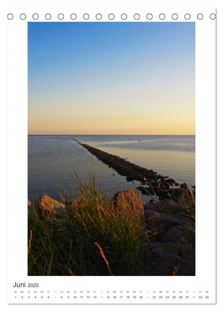 Bild: 9783457050576 | Büsum - Impressionen eines Sommers (Tischkalender 2025 DIN A5...