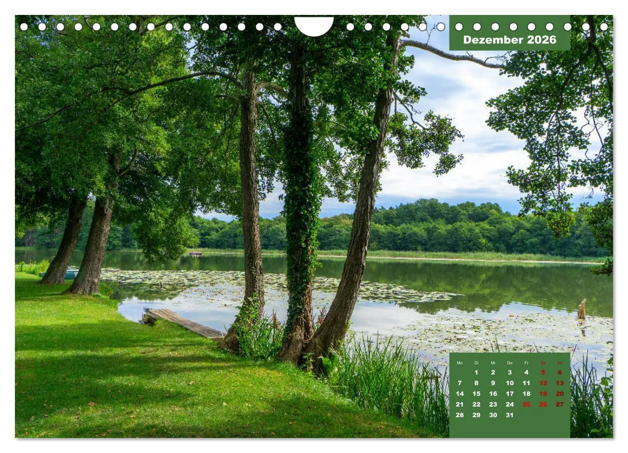 Bild: 9783457360576 | Lychen Uckermark (Wandkalender 2026 DIN A4 quer), CALVENDO...