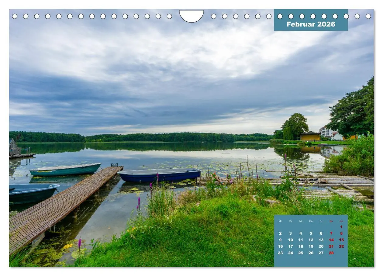 Bild: 9783457360576 | Lychen Uckermark (Wandkalender 2026 DIN A4 quer), CALVENDO...