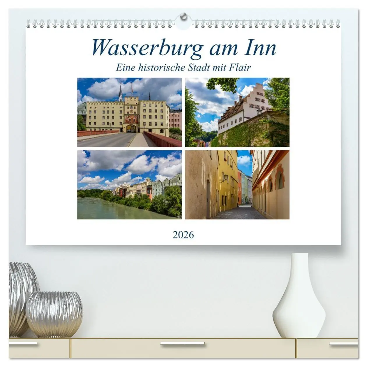 Cover: 9783457740576 | Wasserburg am Inn (hochwertiger Premium Wandkalender 2026 DIN A2...