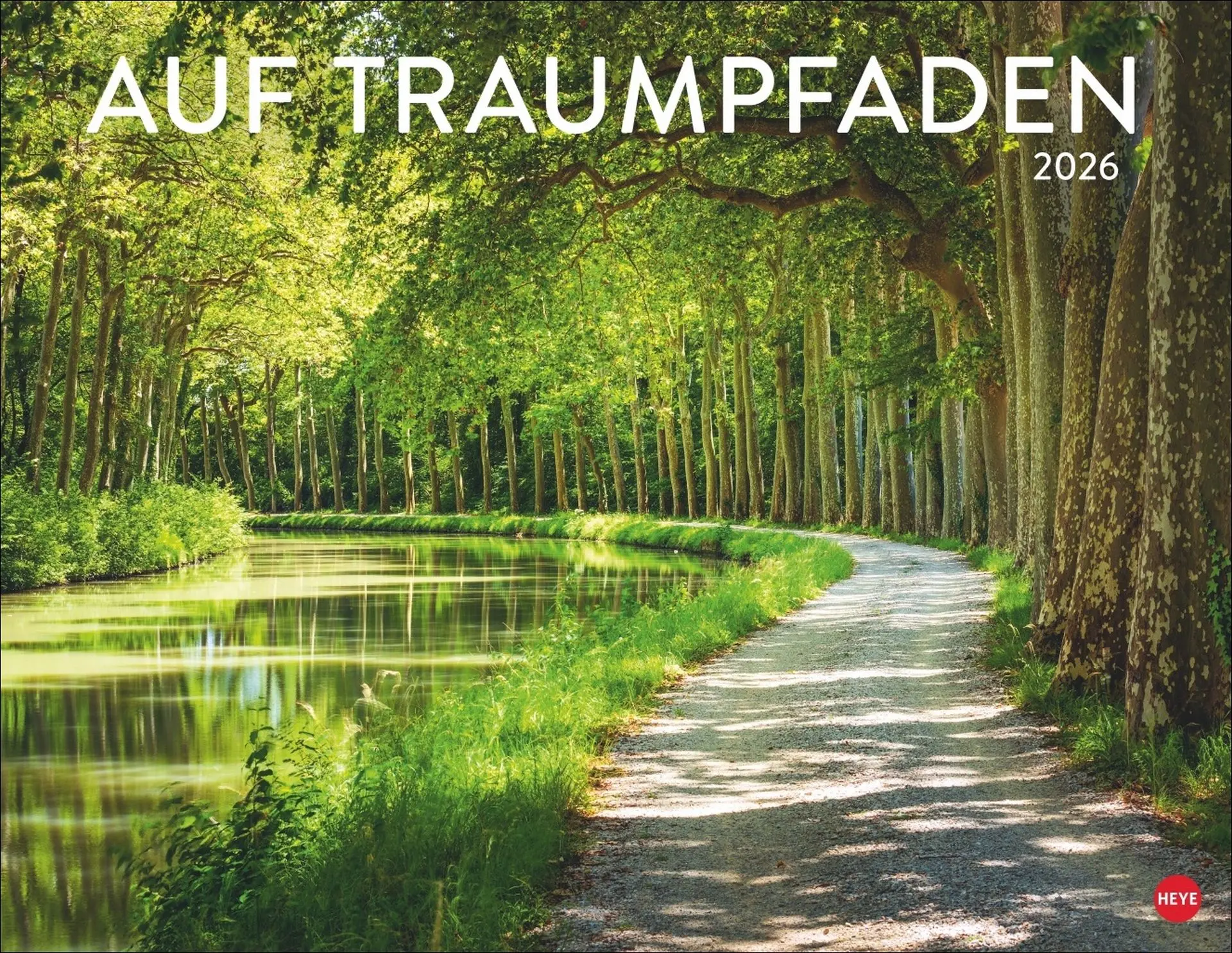 Cover: 9783756410576 | Auf Traumpfaden Posterkalender 2026 | Heye | Kalender | Spiralbindung