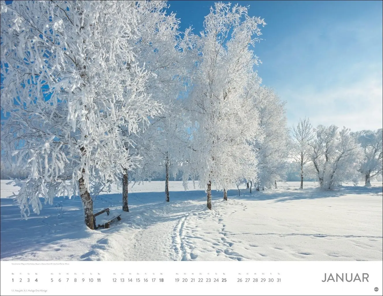 Bild: 9783756410576 | Auf Traumpfaden Posterkalender 2026 | Heye | Kalender | Spiralbindung