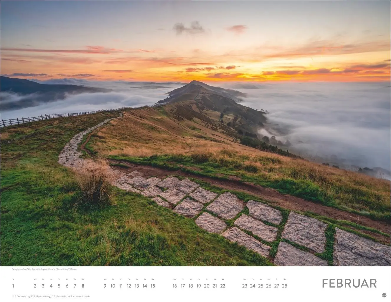 Bild: 9783756410576 | Auf Traumpfaden Posterkalender 2026 | Heye | Kalender | Spiralbindung