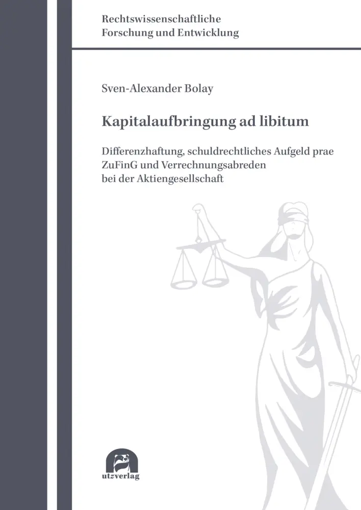 Cover: 9783831650576 | Kapitalaufbringung ad libitum | Sven-Alexander Bolay | Taschenbuch