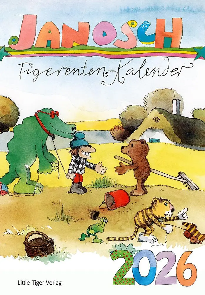 Cover: 9783958780576 | Janosch Tigerentenkalender 2026 | Janosch | Kalender | 12 S. | Deutsch