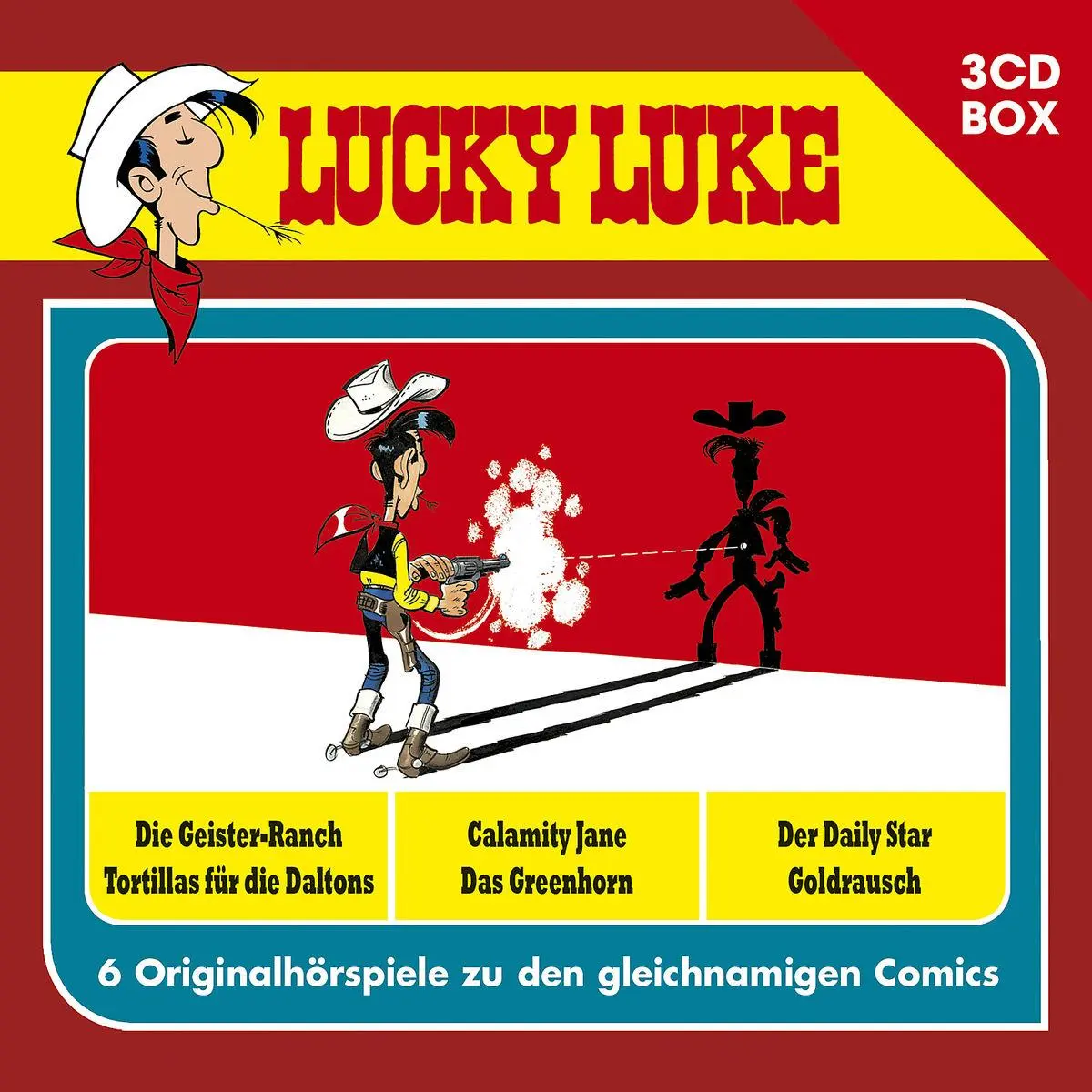Cover: 602577170676 | Lucky Luke - Hörspielbox Vol. 1 | Audio-CD | Hörspielboxen | Deutsch