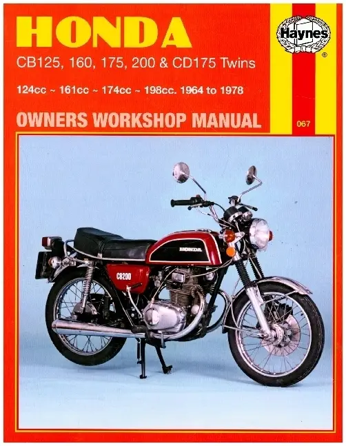 Cover: 9780900550676 | Honda CB125,160,175 200 &amp; Twins | Haynes Publishing | Taschenbuch