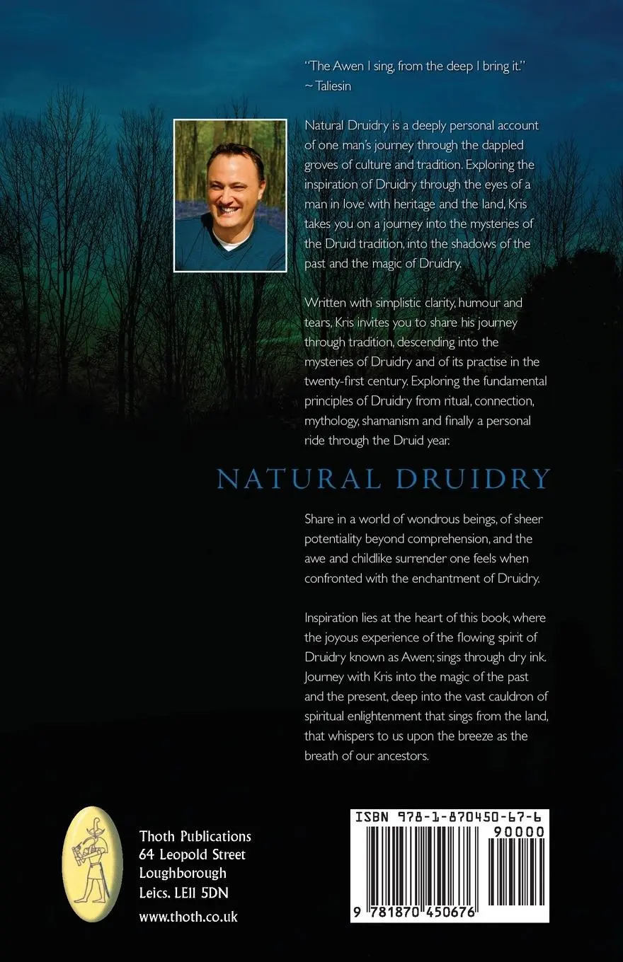 Rückseite: 9781870450676 | NATURAL DRUIDRY | Kristoffer Hughes | Taschenbuch | Paperback | 2020