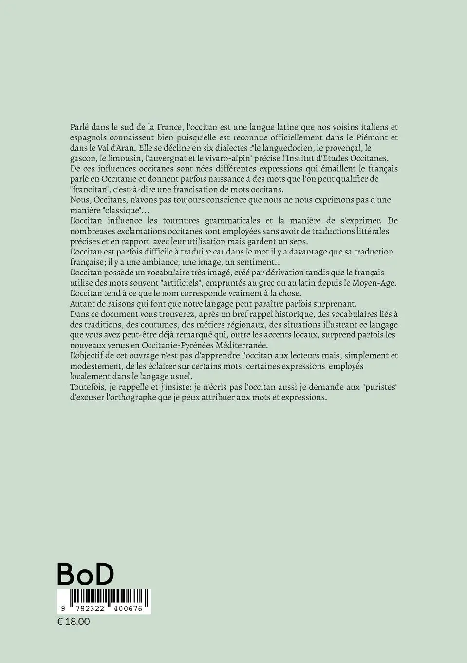Rückseite: 9782322400676 | Surprenants langages en Occitanie-Pyrénées Méditérranée | Rouillé