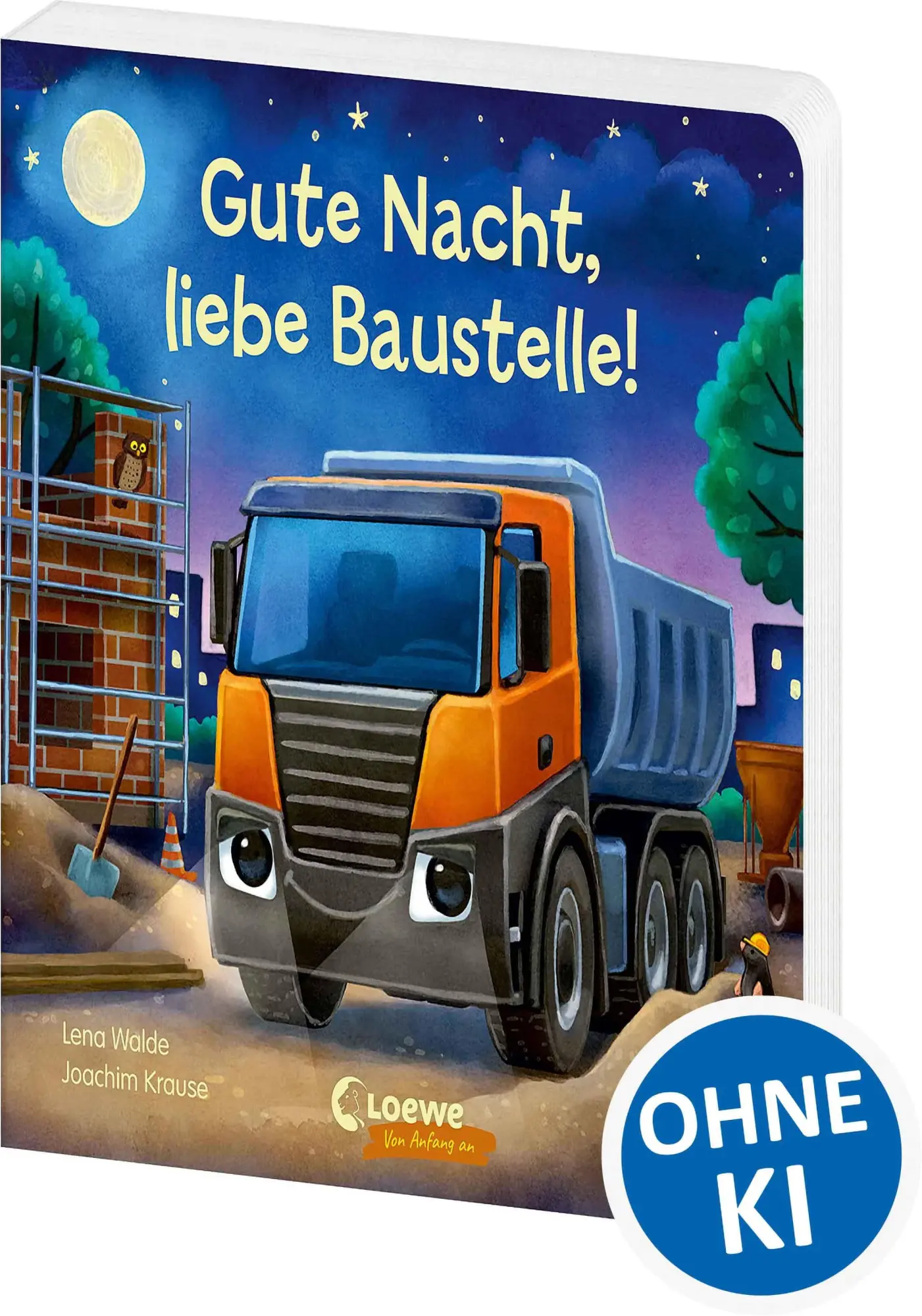 Cover: 9783743220676 | Gute Nacht, liebe Baustelle! | Lena Walde | Buch | Loewe von Anfang an