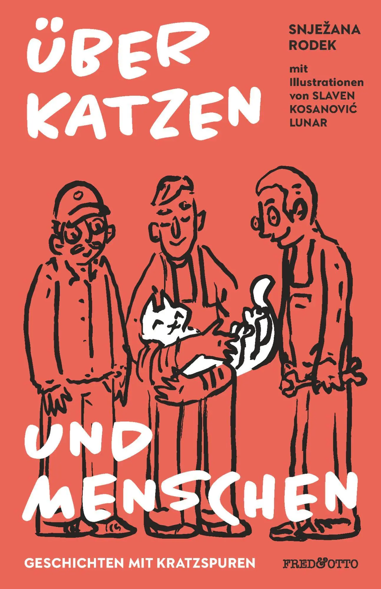 Cover: 9783956930676 | Über Katzen und Menschen | Geschichten mit Kratzspuren | Rodek | Buch