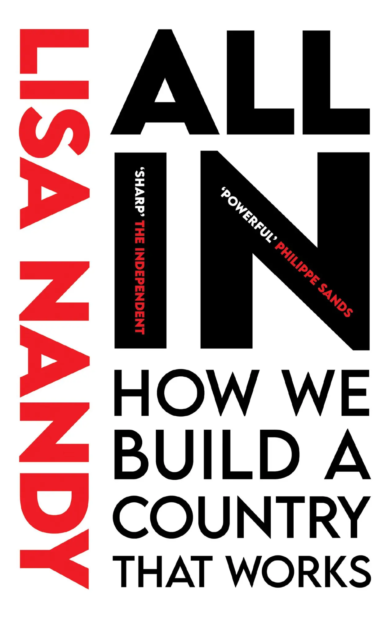 Cover: 9780008480776 | All in | How We Build a Country That Works | Lisa Nandy | Buch | 2023