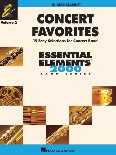 Cover: 9781423400776 | Concert Favorites Vol. 2 - Alto Clarinet | Michael Sweeney | Buch