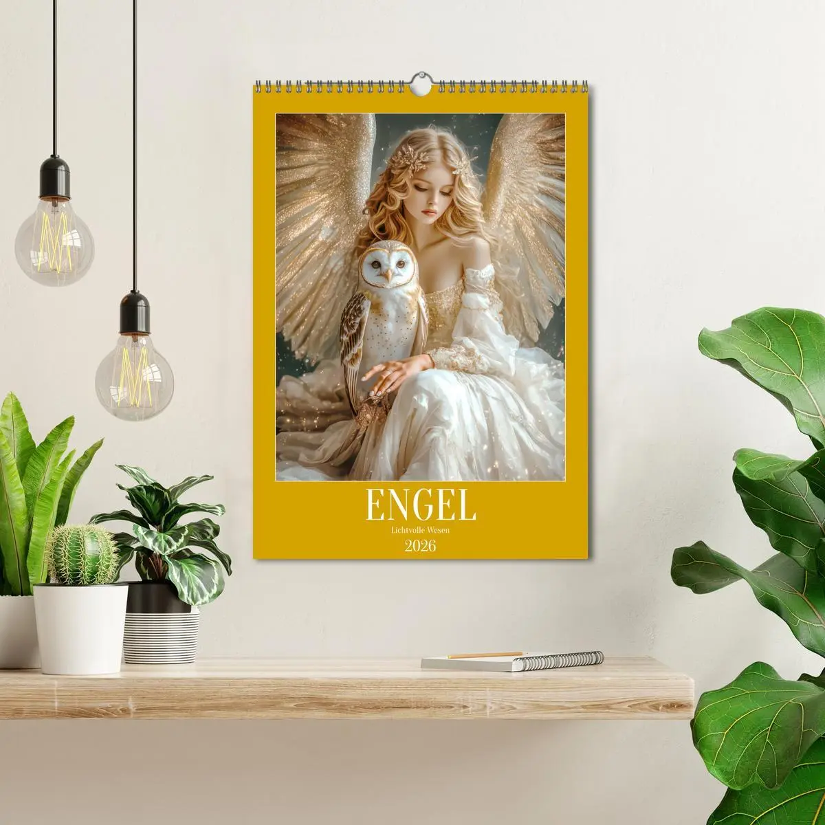 Bild: 9783457270776 | Engel - Lichtvolle Wesen (Wandkalender 2026 DIN A3 hoch), CALVENDO...