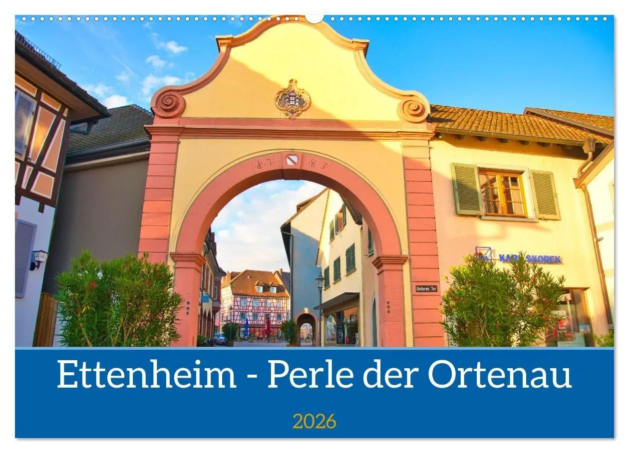Cover: 9783457410776 | Ettenheim - Perle der Ortenau (Wandkalender 2026 DIN A2 quer),...