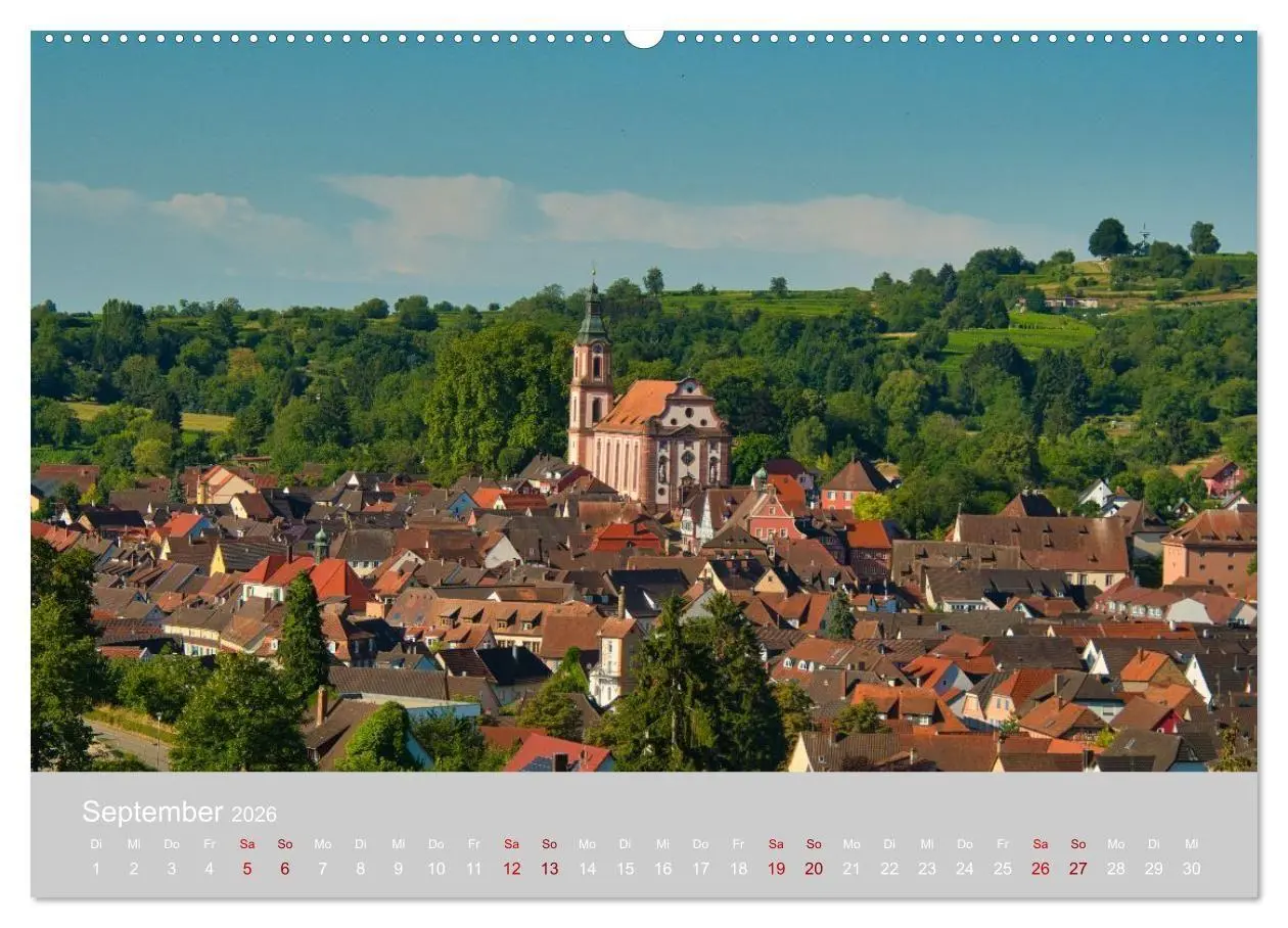 Bild: 9783457410776 | Ettenheim - Perle der Ortenau (Wandkalender 2026 DIN A2 quer),...