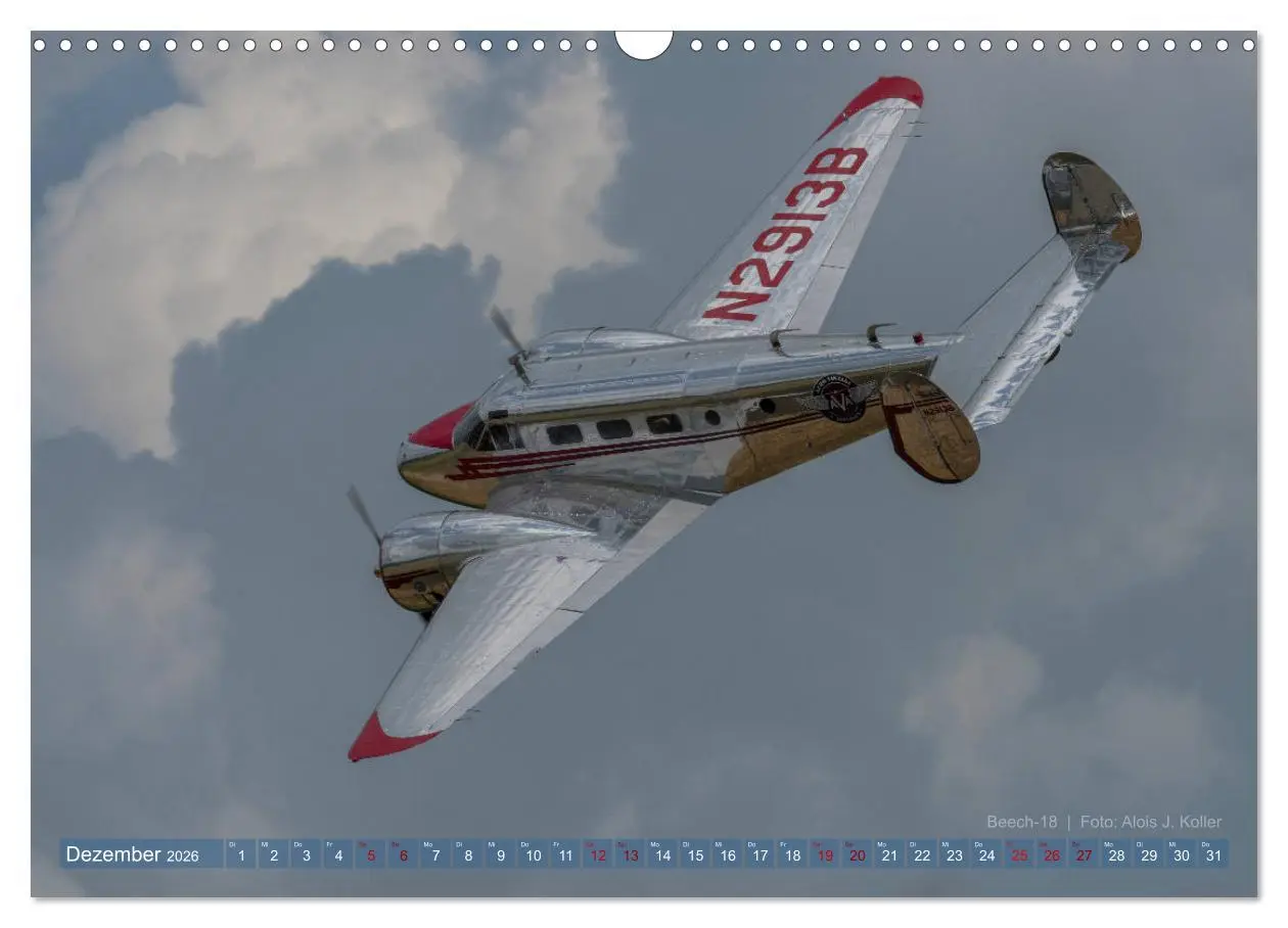 Bild: 9783457890776 | Historische Propellerflugzeuge 2026 (Wandkalender 2026 DIN A3...