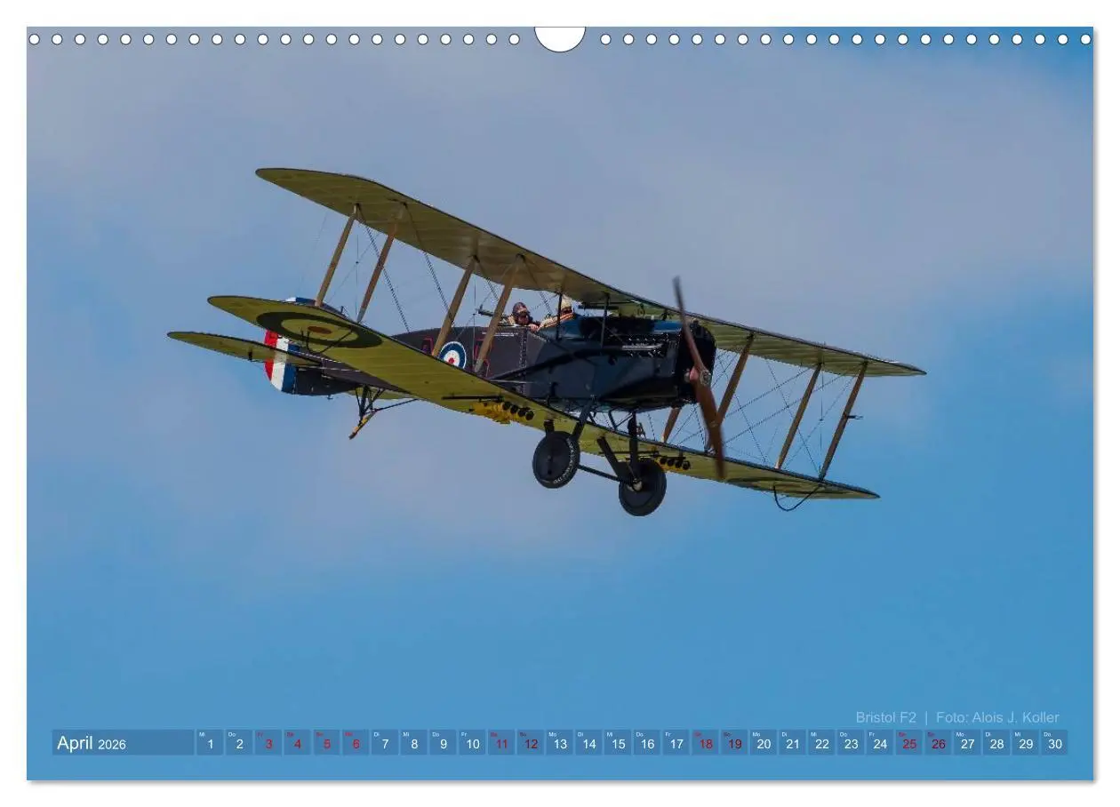 Bild: 9783457890776 | Historische Propellerflugzeuge 2026 (Wandkalender 2026 DIN A3...