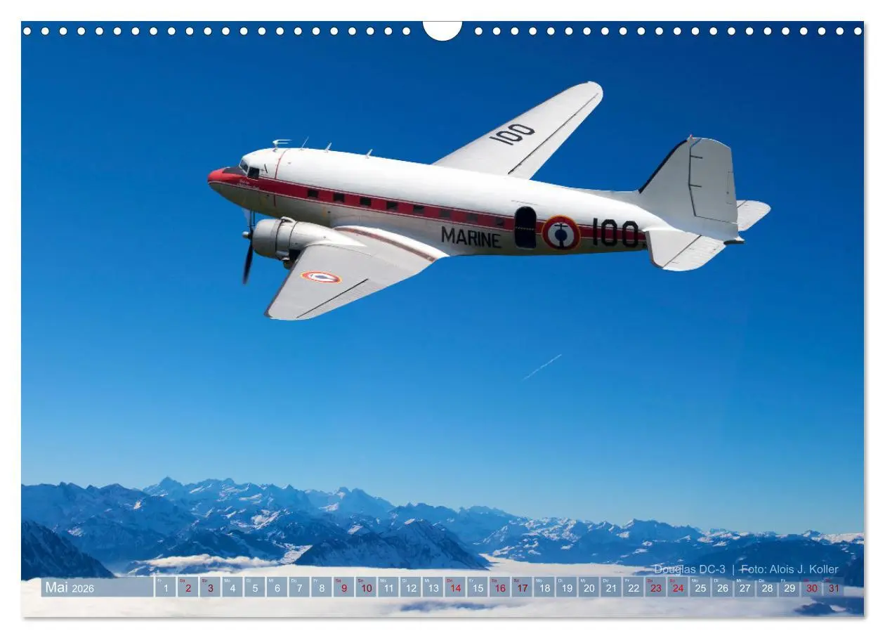 Bild: 9783457890776 | Historische Propellerflugzeuge 2026 (Wandkalender 2026 DIN A3...