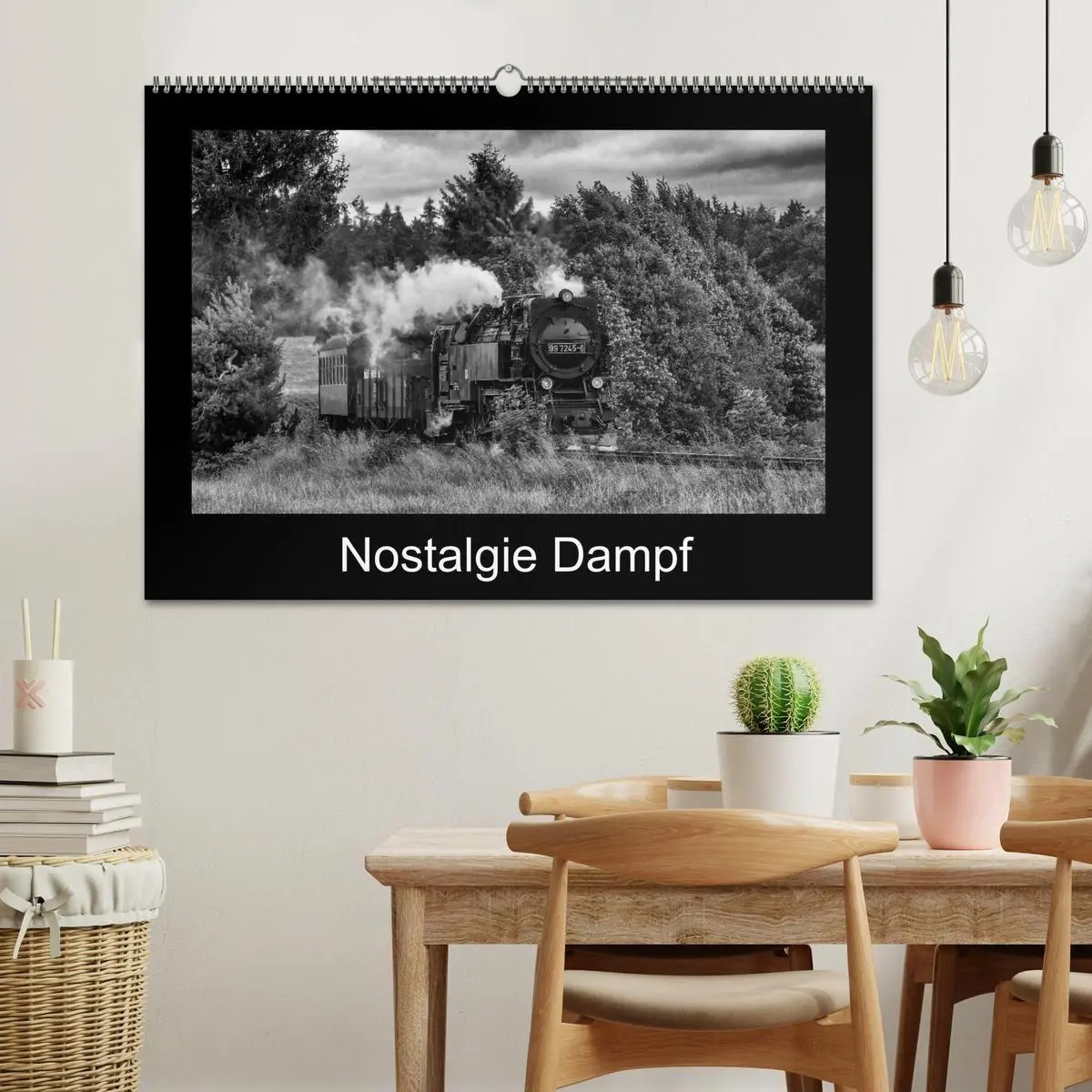 Bild: 9783516120776 | Nostalgie Dampf (Wandkalender 2026 DIN A2 quer), CALVENDO...