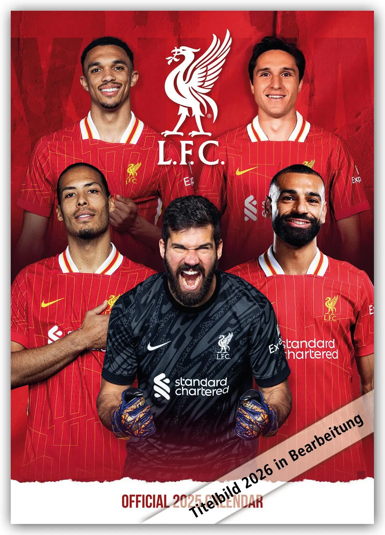 Cover: 9783803530776 | Liverpool FC 2026 - A3-Posterkalender | Danilo | Kalender | 14 S.
