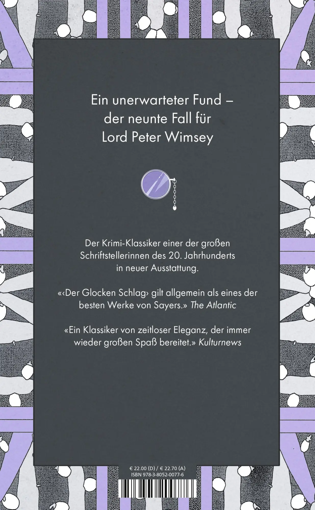 Rückseite: 9783805200776 | Der Glocken Schlag | Dorothy L. Sayers | Buch | 448 S. | Deutsch