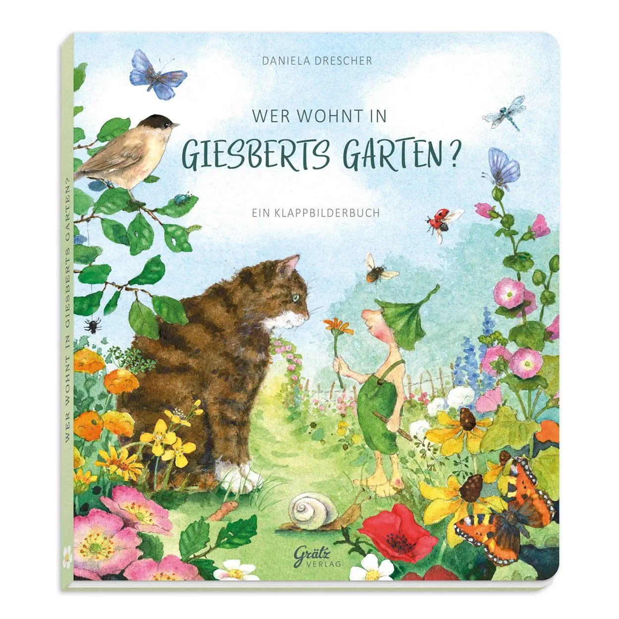 Cover: 9783911060776 | Wer wohnt in Giesberts Garten? | Ein Klappbilderbuch | Drescher | Buch